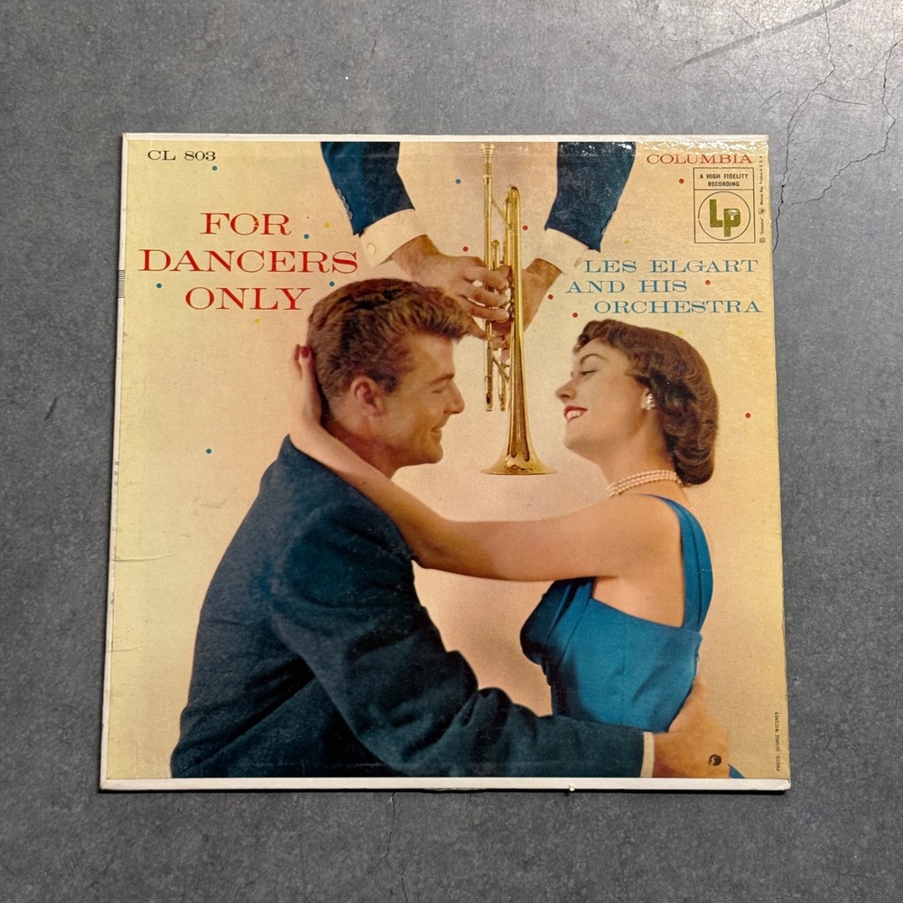 Les Elgart and His Orchestra For Dancers Only Vinyl LP Columbia CL 803 Jazz LP